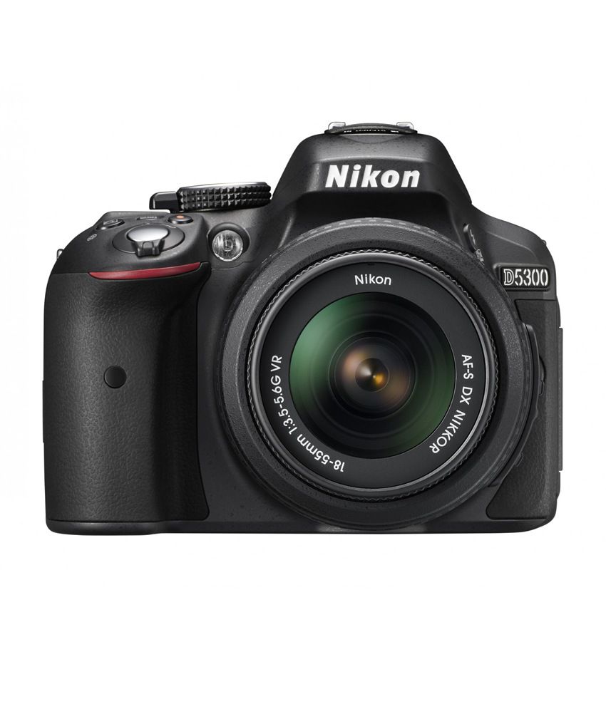Nikon D5300 Digital SLR Camera with AF-P 18-55mm f/3.5-5.6g VR Kit Lens