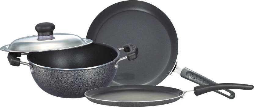 Prestige Select Plus B Y K (Pan+Tawa+Kadai+Lid)