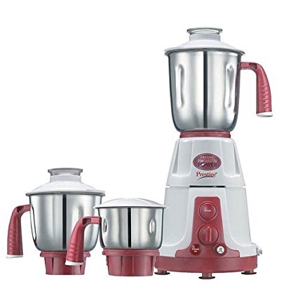 Prestige VS 750-Watt Deluxe Mixer Grinder Red